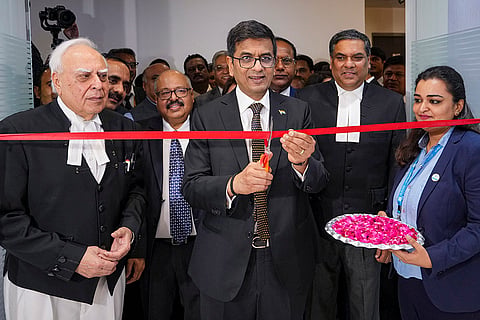 Bank of Maharashtra branch inauguration at Supreme Court